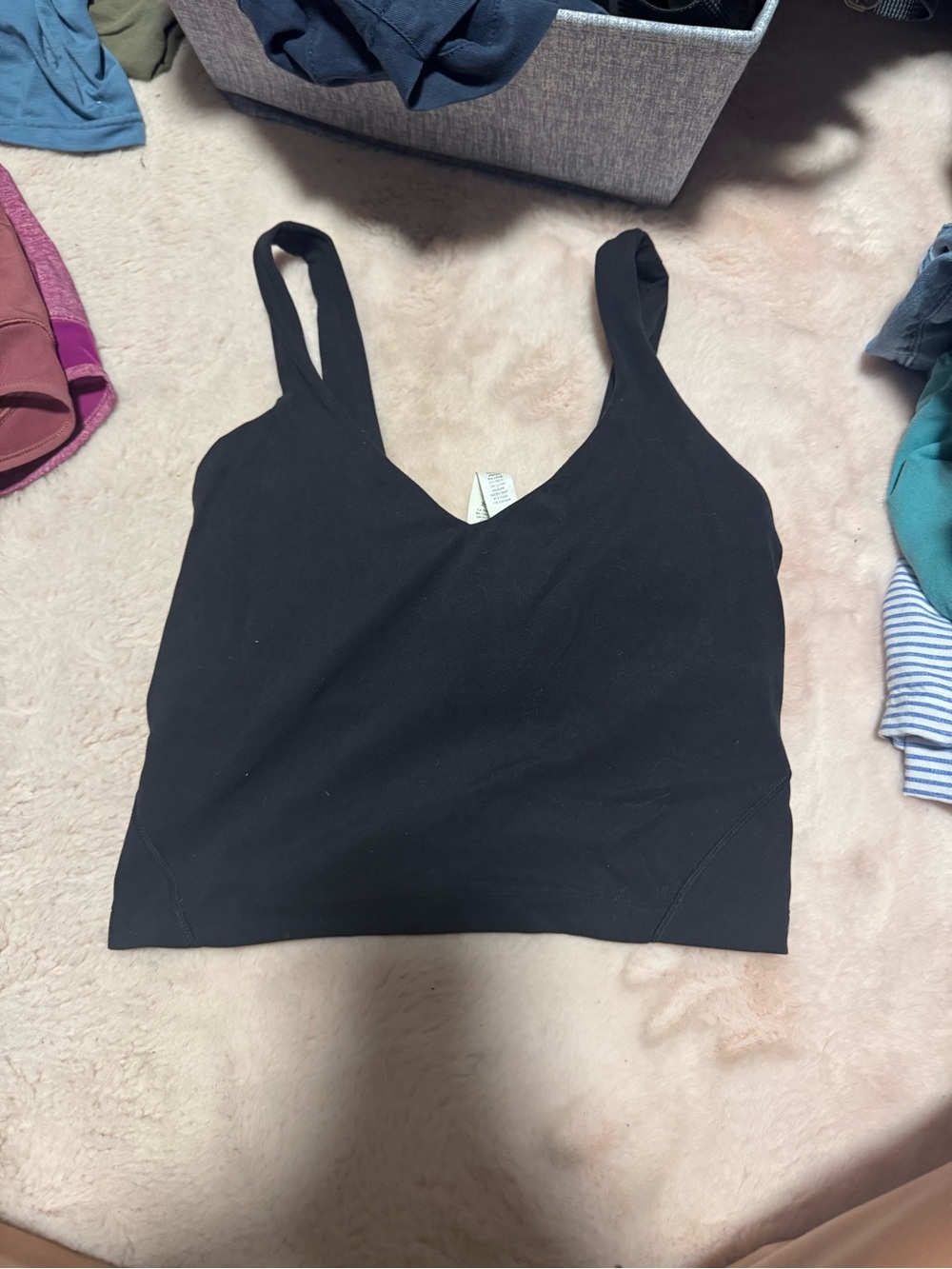lululemon athletica Black Align Tank Top